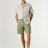 Relaxed Fit Poplin Shorts