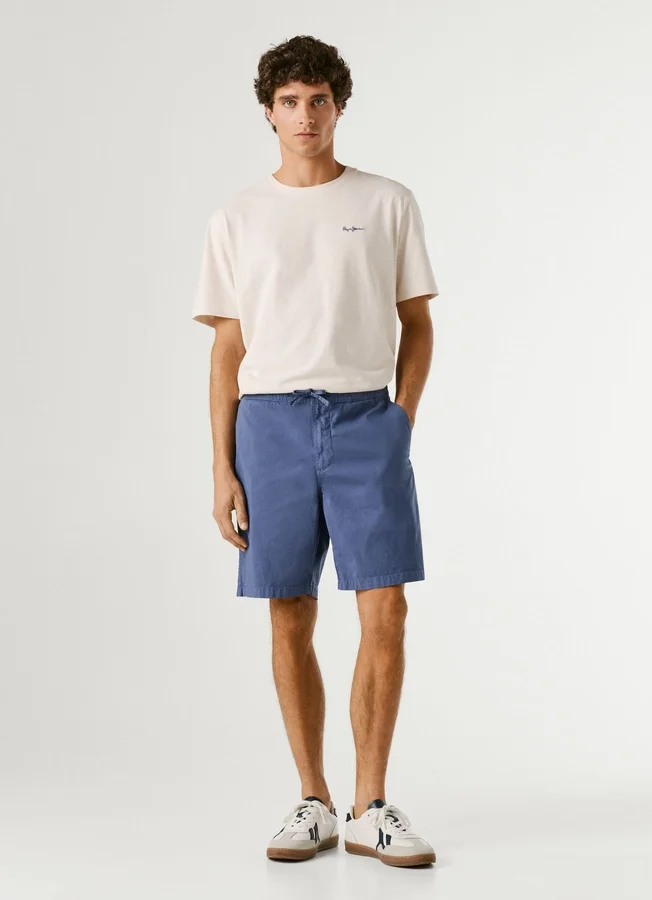 Relaxed Fit Poplin Shorts Relaxed Fit Poplin Shorts