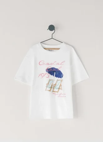 Relaxed Fit Printed Graphic T-Shirt