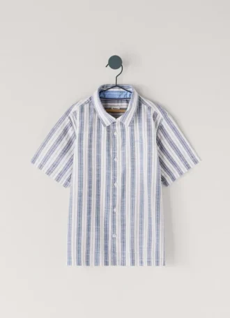 Relaxed Fit Striped Shirt