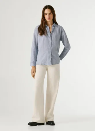 Relaxed Fit Striped Shirt