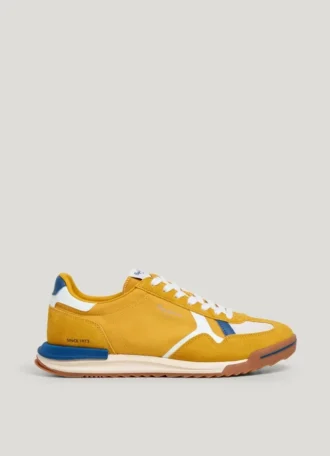 Retro Trainers with Suede Details – Marvin