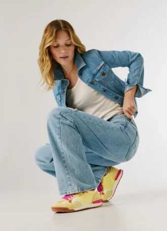 Retro Trainers with Suede Details – Marvin