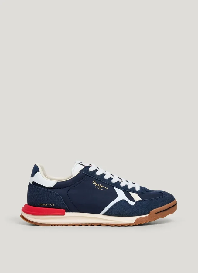 Retro Trainers with Suede Details – Marvin Retro Trainers with Suede Details – Marvin