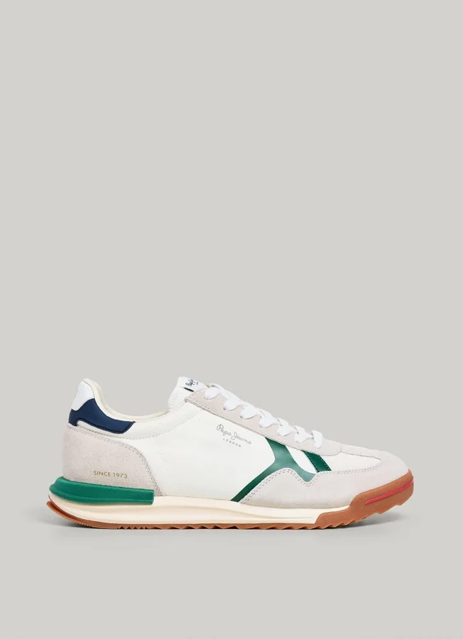 Retro Trainers with Suede Details – Marvin Retro Trainers with Suede Details – Marvin