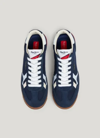 Retro Trainers with Suede Details – Marvin