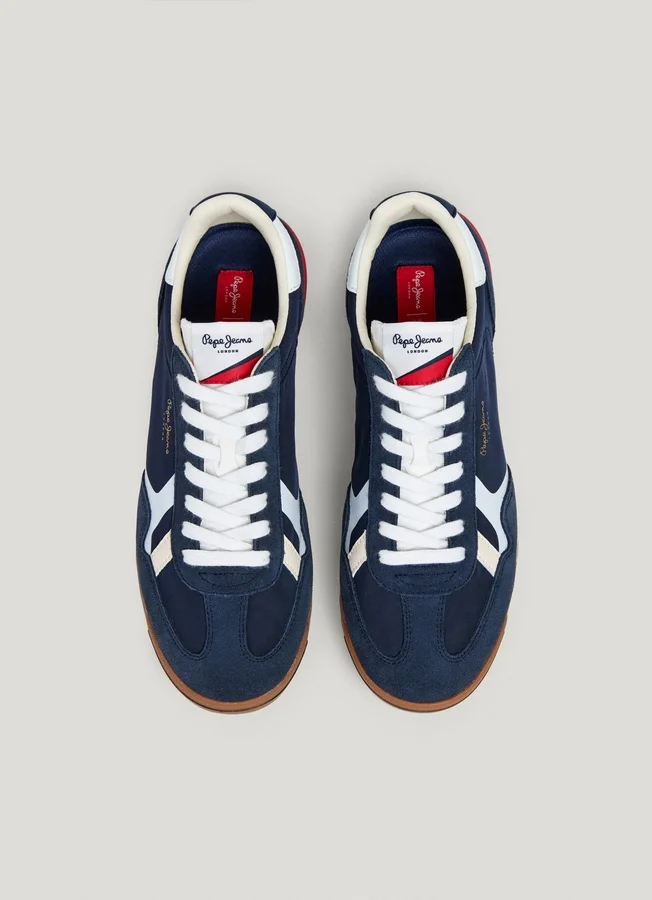 Retro Trainers with Suede Details – Marvin Retro Trainers with Suede Details – Marvin