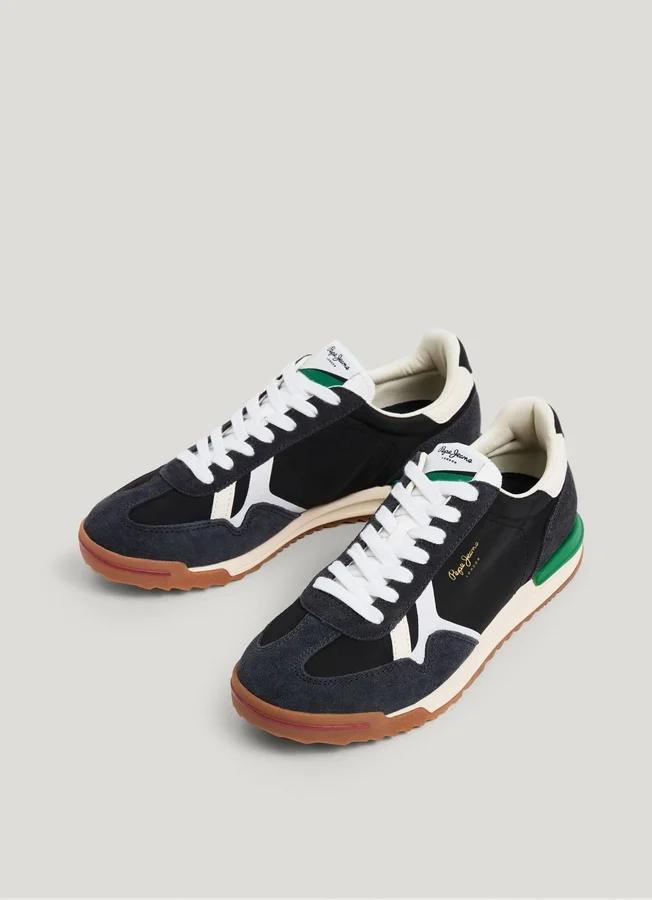 Retro Trainers with Suede Details – Marvin Retro Trainers with Suede Details – Marvin