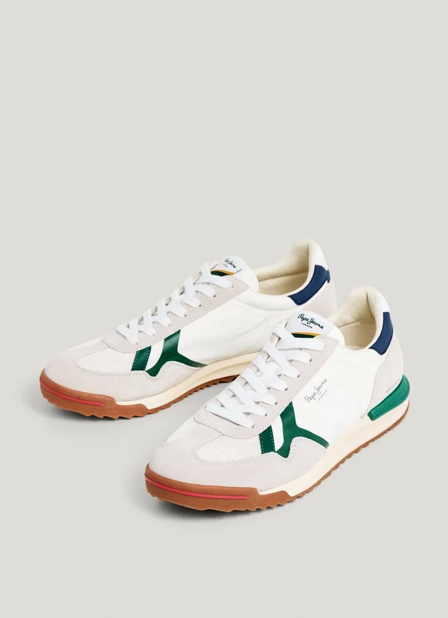 Retro Trainers with Suede Details – Marvin Retro Trainers with Suede Details – Marvin