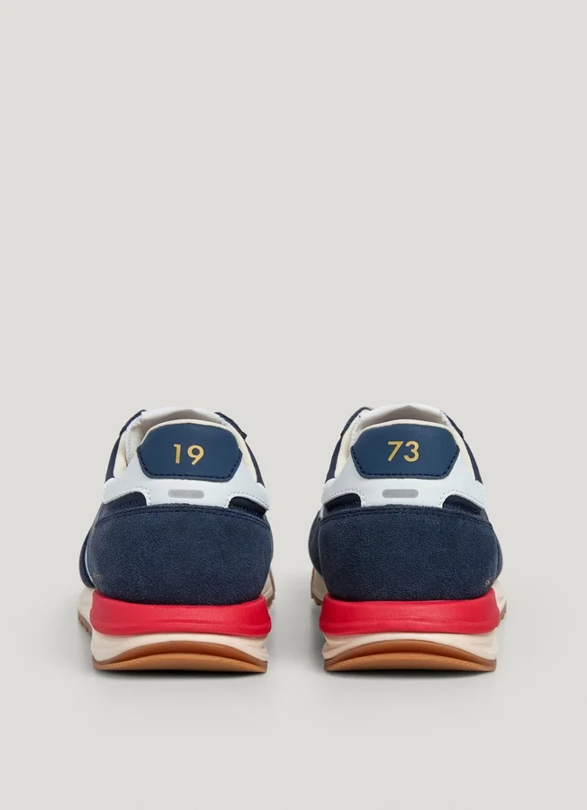 Retro Trainers with Suede Details – Marvin Retro Trainers with Suede Details – Marvin