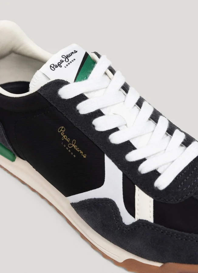 Retro Trainers with Suede Details – Marvin Retro Trainers with Suede Details – Marvin