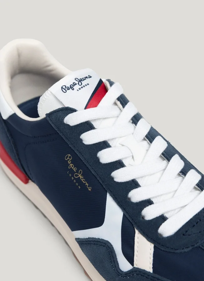 Retro Trainers with Suede Details – Marvin Retro Trainers with Suede Details – Marvin