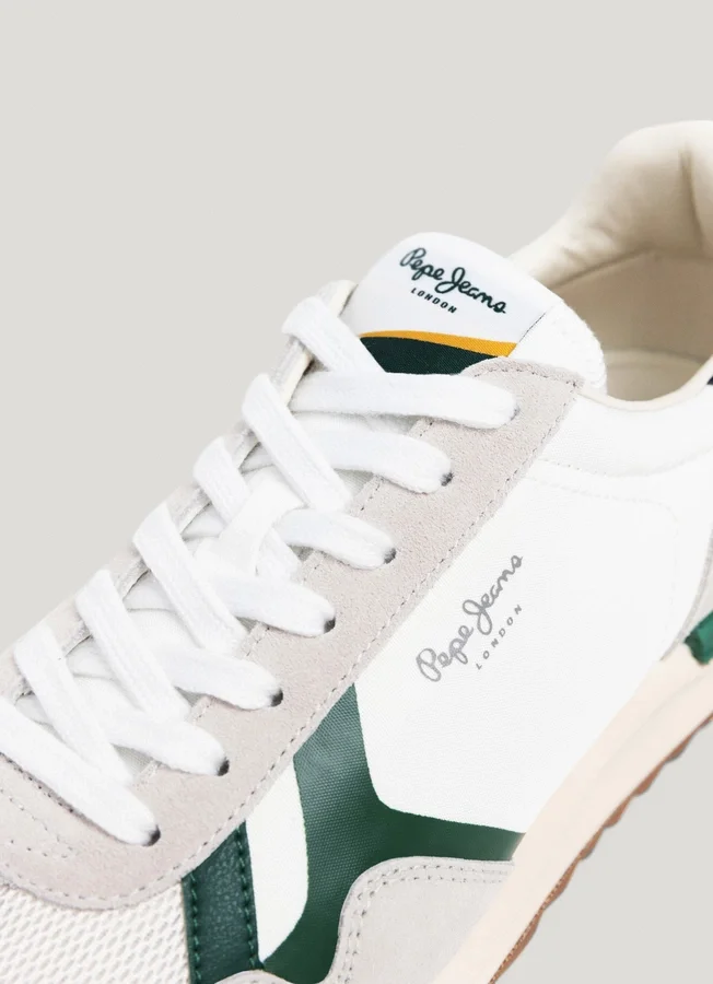 Retro Trainers with Suede Details – Marvin Retro Trainers with Suede Details – Marvin