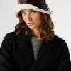 Reversible Faux Leather Hat