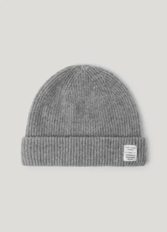 Ribbed Hat and Scarf Set