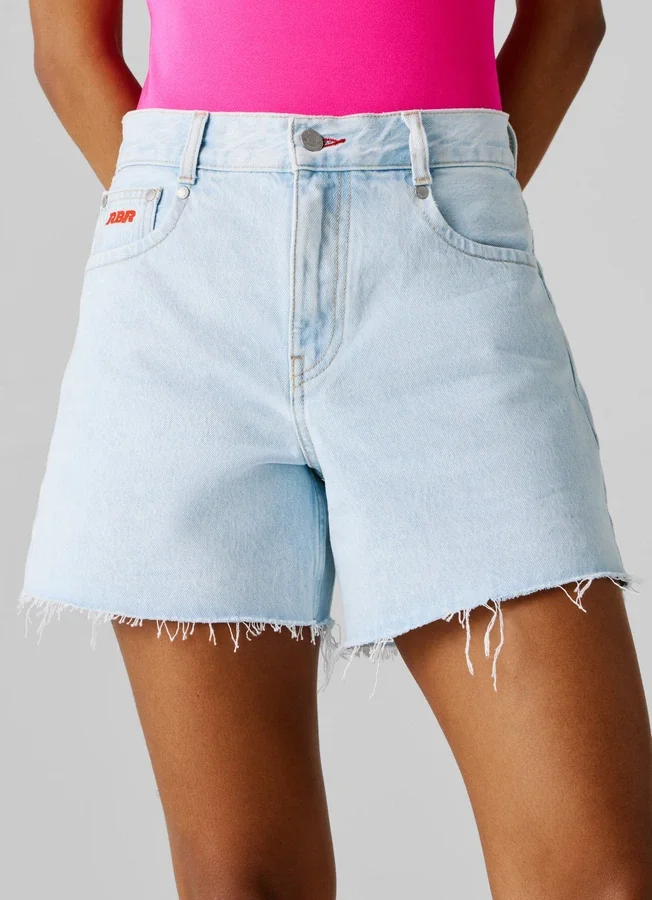 Rigid Denim A-Line Shorts Rigid Denim A-Line Shorts