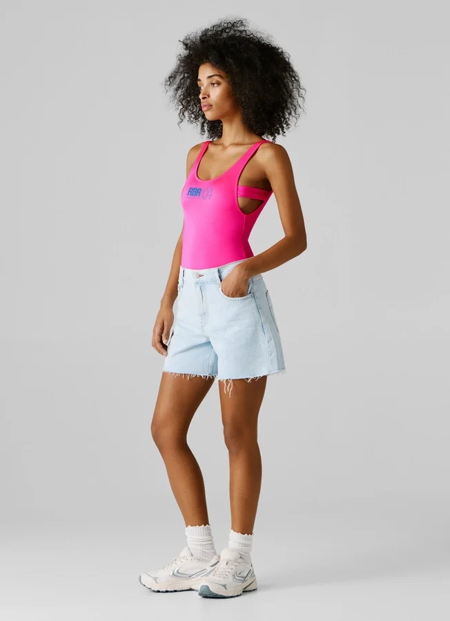Rigid Denim A-Line Shorts Rigid Denim A-Line Shorts