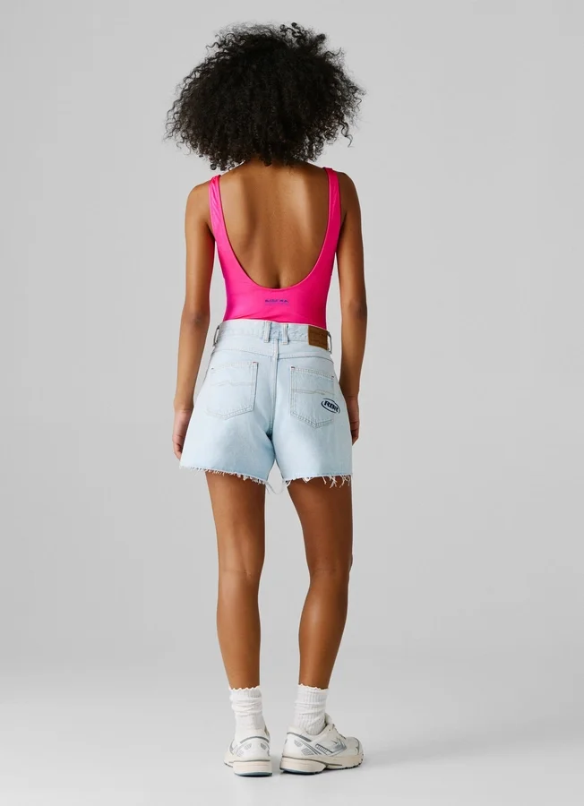 Rigid Denim A-Line Shorts Rigid Denim A-Line Shorts