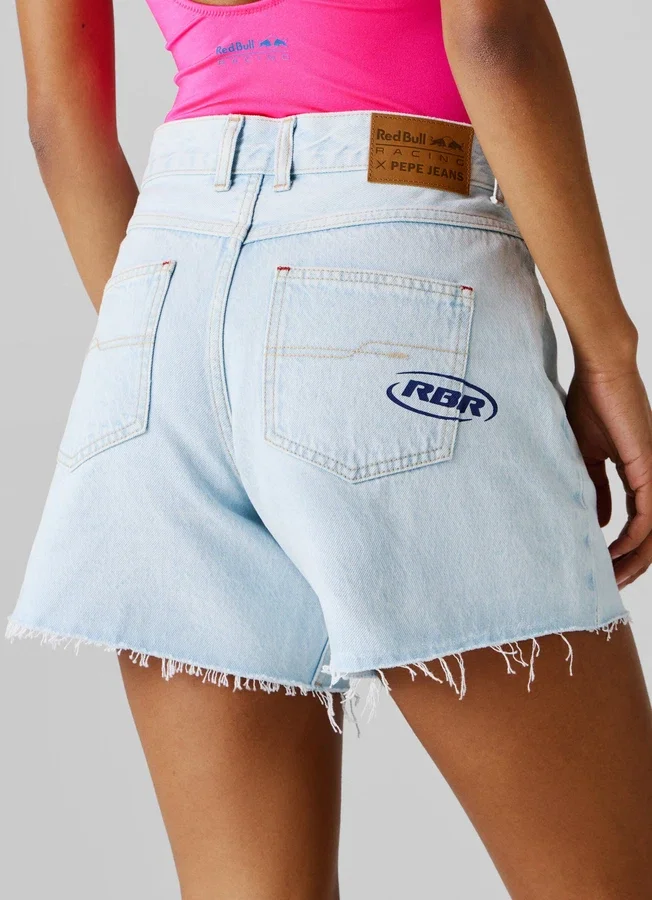 Rigid Denim A-Line Shorts Rigid Denim A-Line Shorts