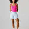 Rigid Denim A-Line Shorts Rigid Denim A-Line Shorts