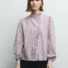 Ruffles Poplin Blouse Ruffles Poplin Blouse
