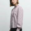 Ruffles Poplin Blouse Ruffles Poplin Blouse
