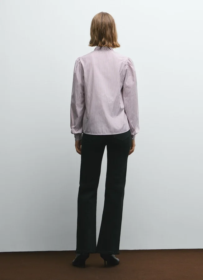 Ruffles Poplin Blouse Ruffles Poplin Blouse