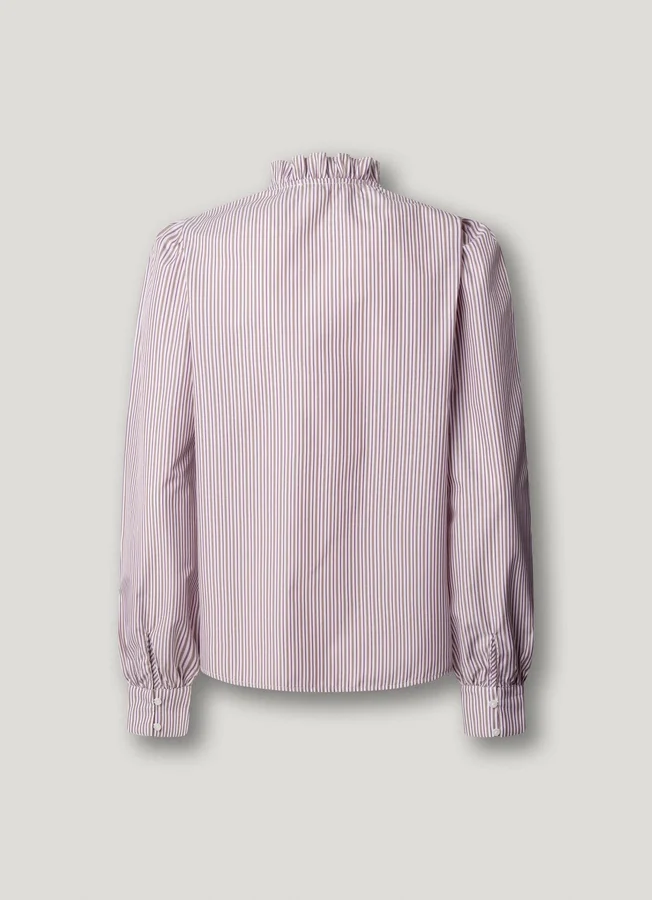 Ruffles Poplin Blouse Ruffles Poplin Blouse