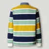 Rugby Striped Long Sleeve Polo