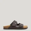 Sandals with Double Buckle