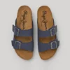 Sandals with Double Buckle