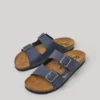 Sandals with Double Buckle