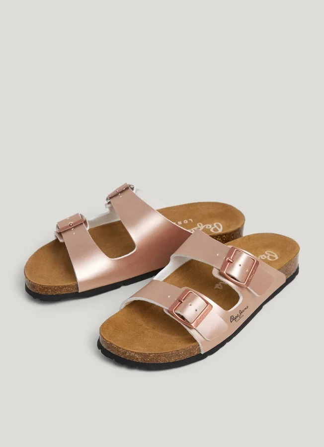 Sandals with Double Buckle Sandals with Double Buckle