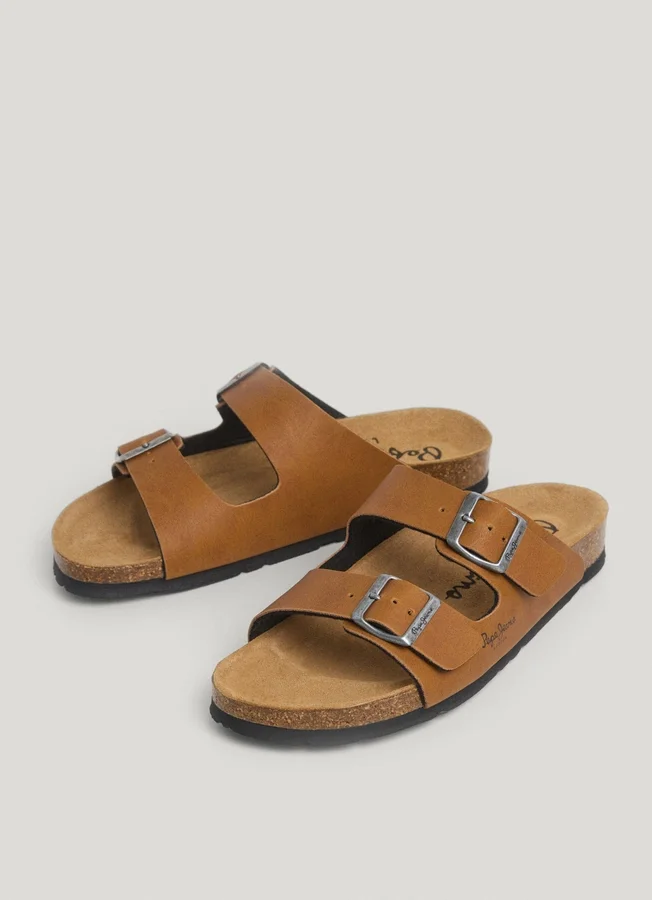Sandals with Double Buckle Sandals with Double Buckle