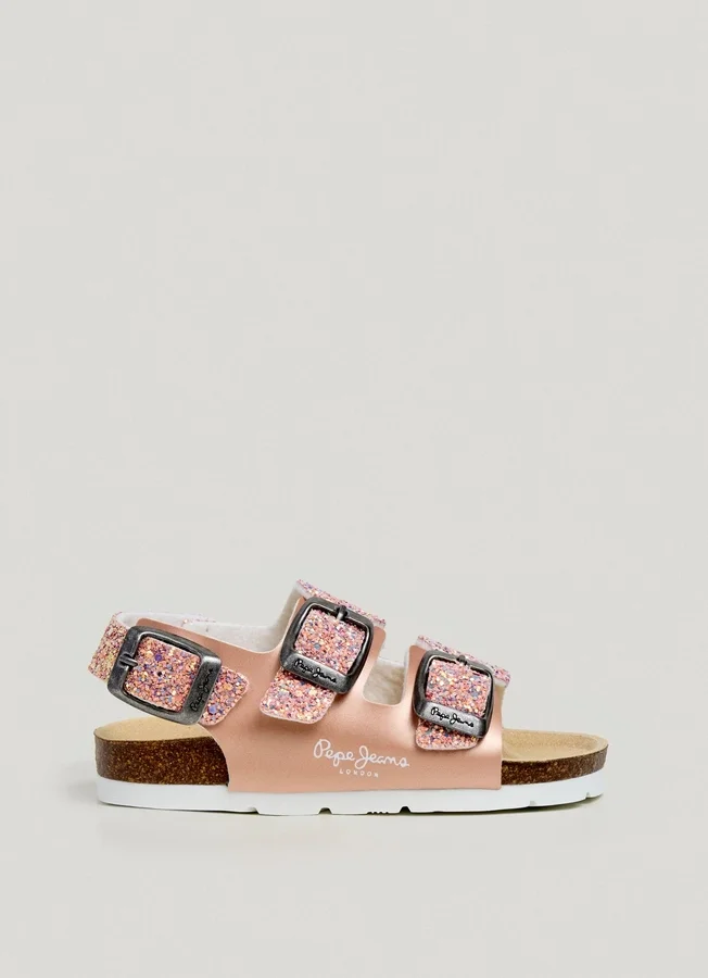 Sandals with Glitter Details Sandals with Glitter Details