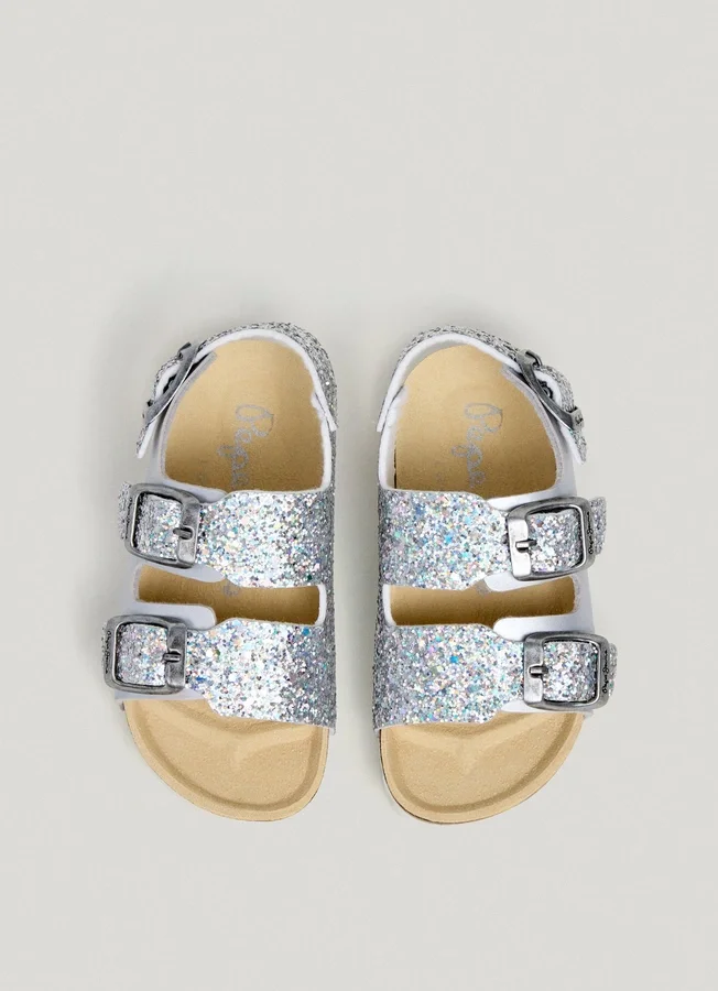Sandals with Glitter Details Sandals with Glitter Details