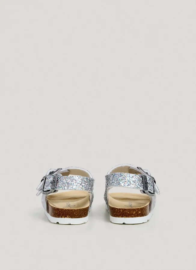 Sandals with Glitter Details Sandals with Glitter Details