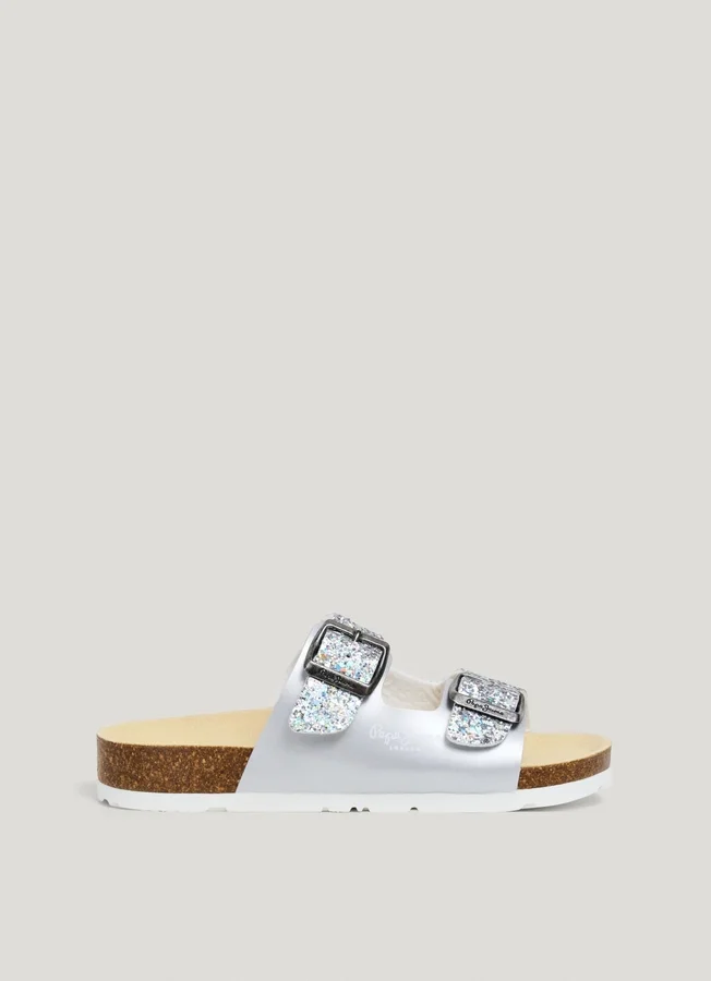 Sandals with Glitter Details Sandals with Glitter Details