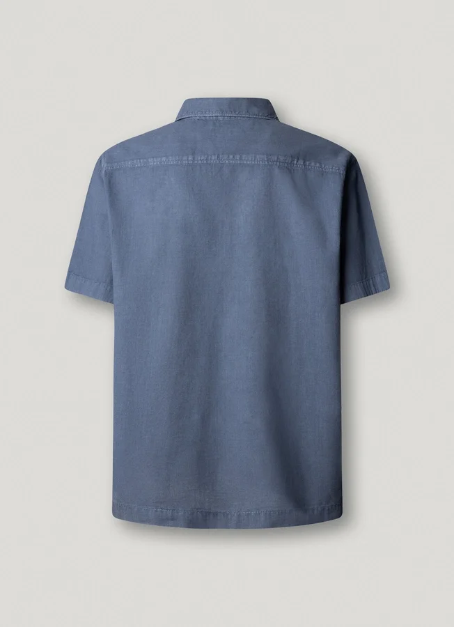 Shirt with Cuban Collar Shirt with Cuban Collar