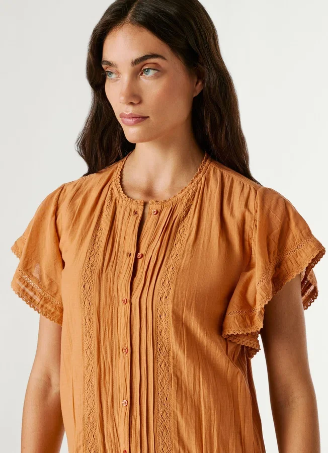 Short Dress with Lace Short Dress with Lace