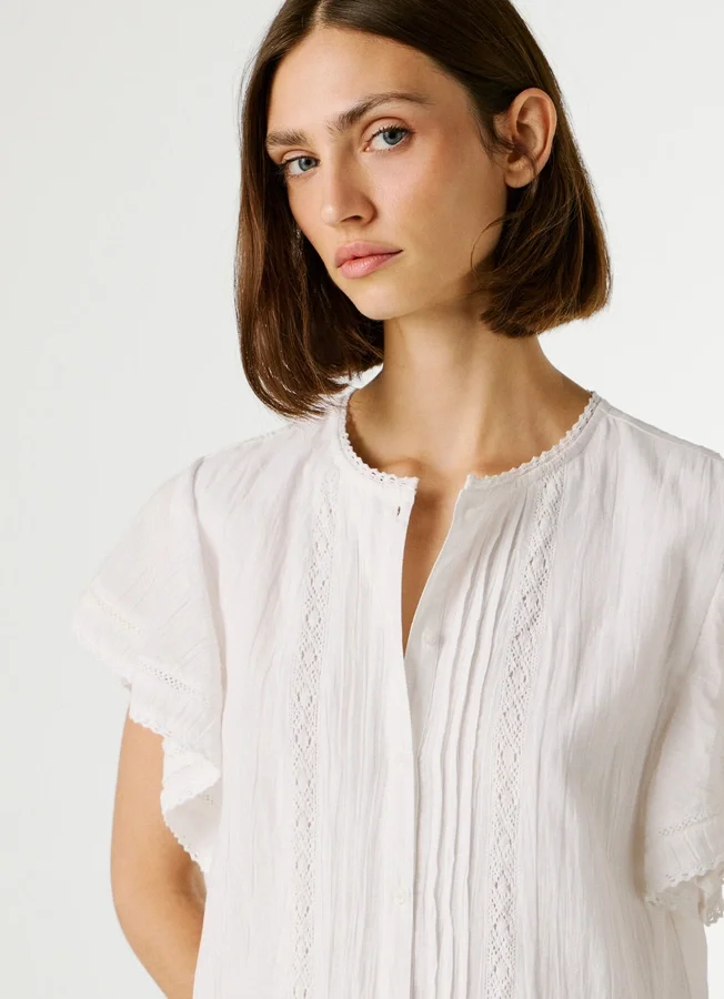 Short Dress with Lace Short Dress with Lace