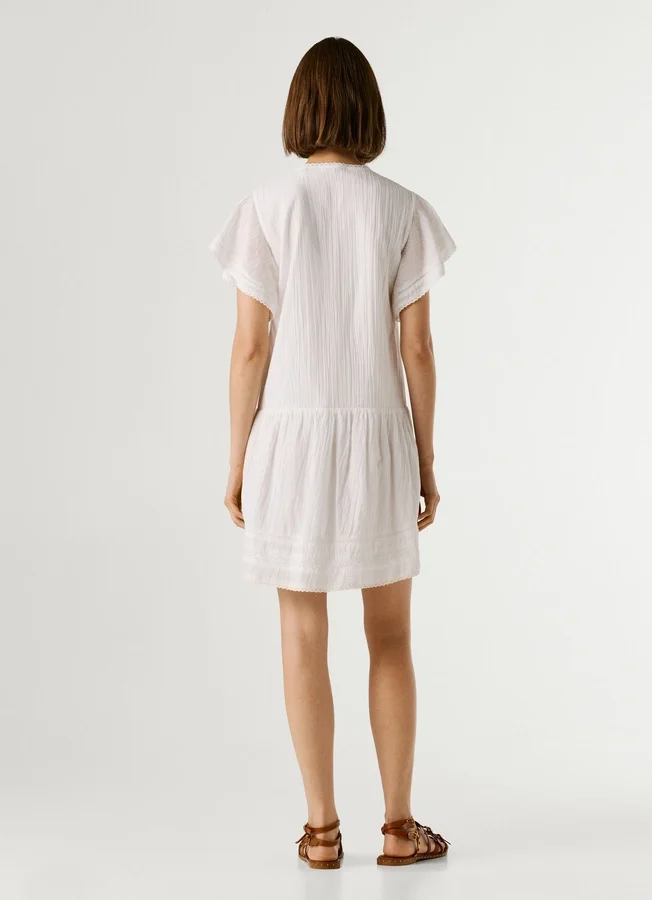 Short Dress with Lace Short Dress with Lace