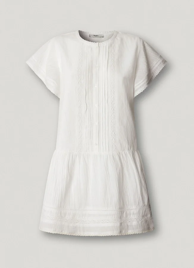 Short Dress with Lace Short Dress with Lace