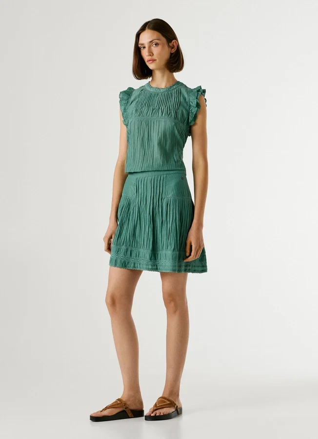 Short Skirt with Lace Short Skirt with Lace