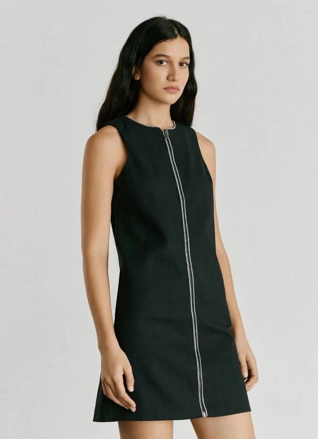 Short Twill Dress Short Twill Dress