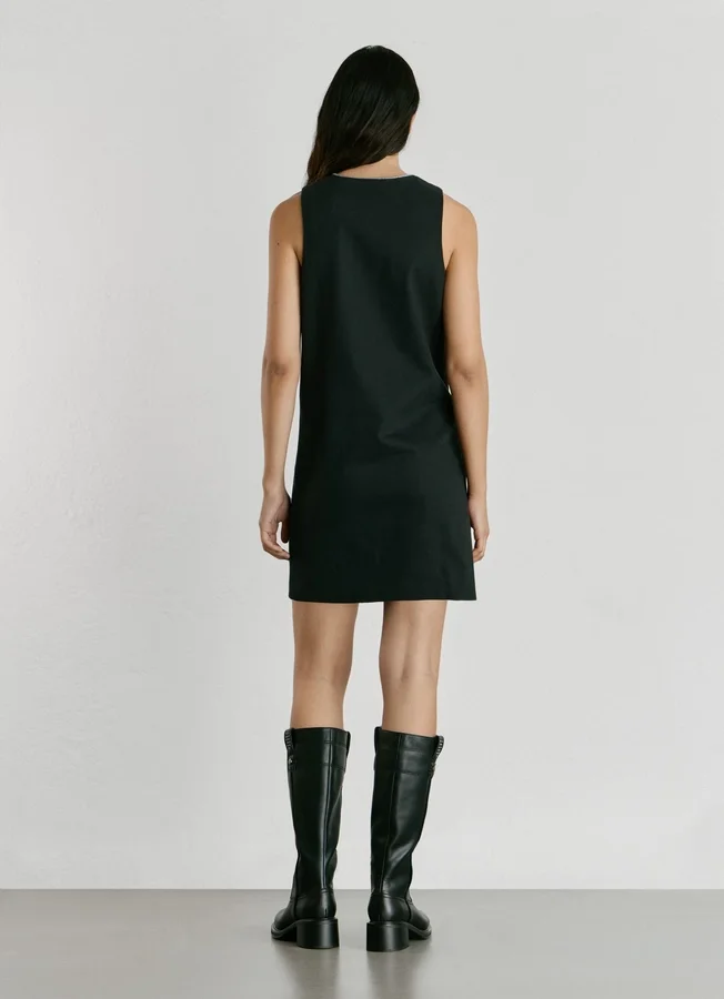 Short Twill Dress Short Twill Dress