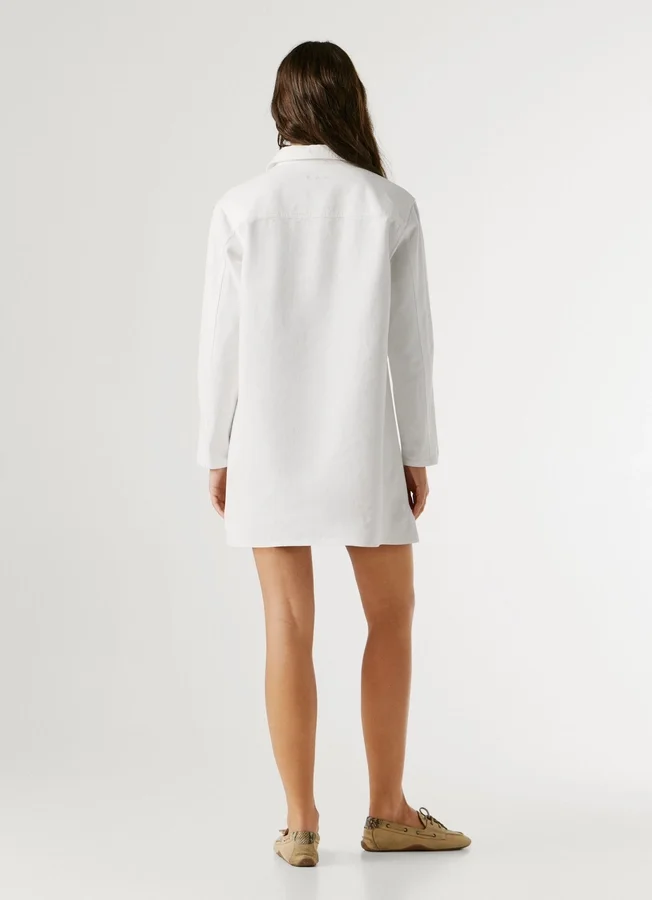 Short Twill Dress Short Twill Dress