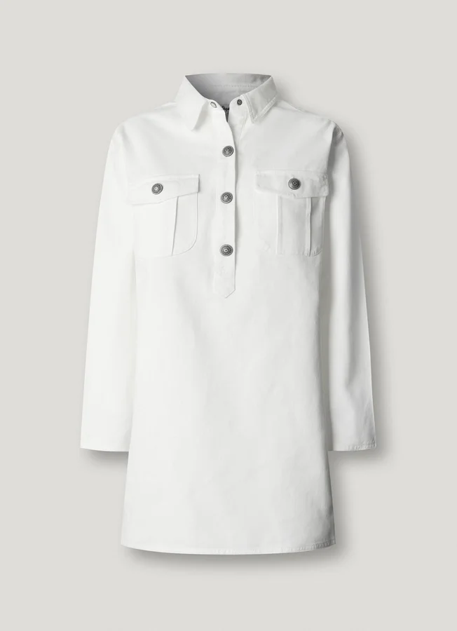 Short Twill Dress Short Twill Dress