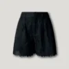 Shorts with Openwork Details