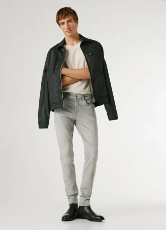 Skinny Fit Mid-Rise Jeans – Finsbury